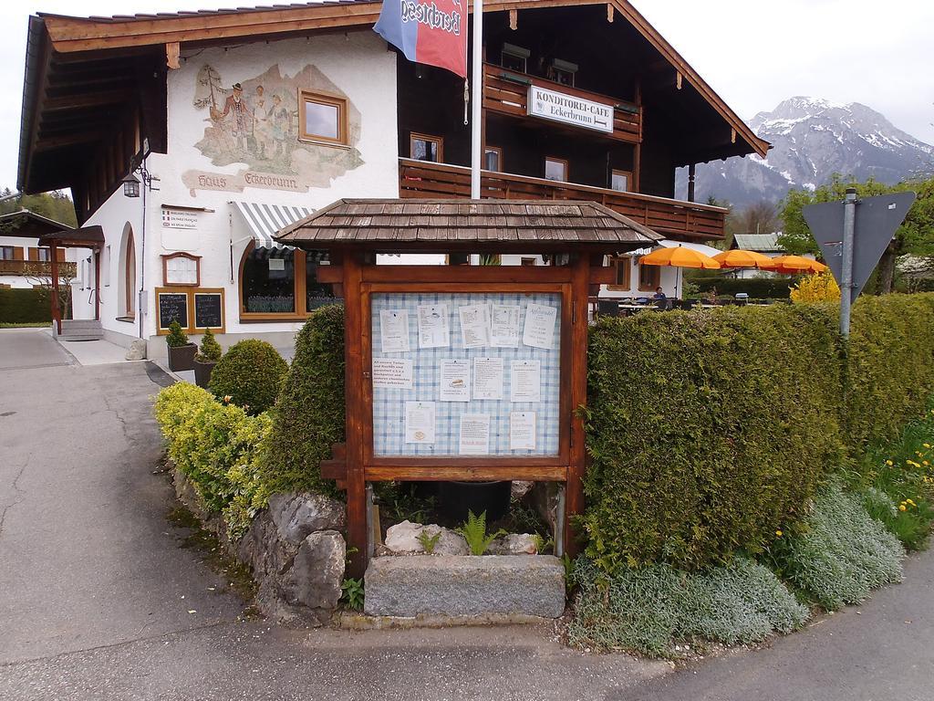 Cafe Pension Eckerbrunn Schönau am Königssee Kültér fotó