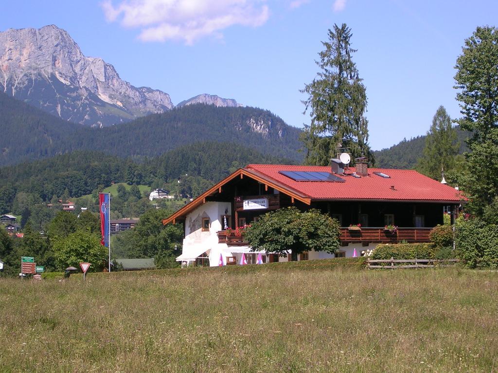 Cafe Pension Eckerbrunn Schönau am Königssee Kültér fotó